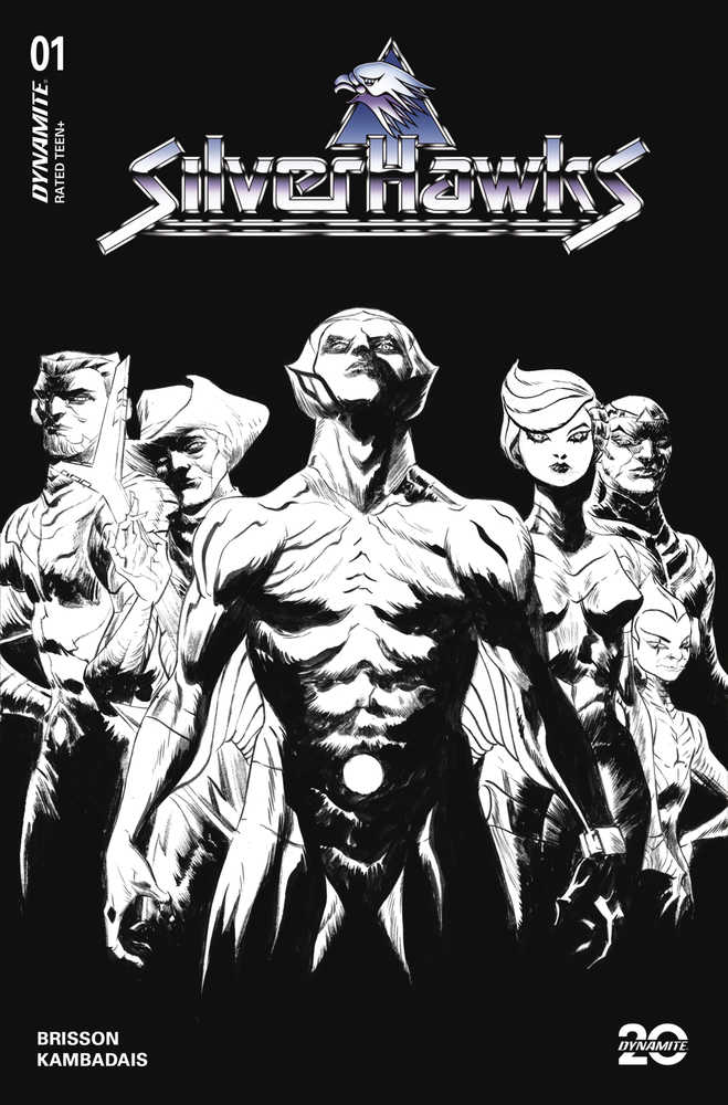 Silverhawks #1 Cover Ze 50 Copy Variant Edition Lee Line Art