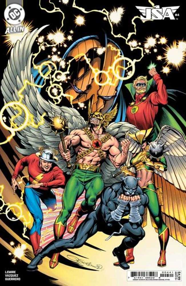 JSA #4 Cover E 1 in 25 Dale Eaglesham Card Stock Variant